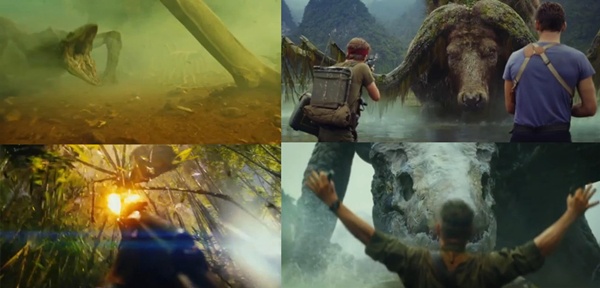 金刚骷髅岛最新预告,探险之旅的温馨启程