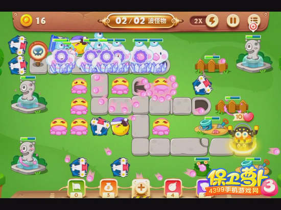 保卫萝卜3最新攻略揭秘,萝卜保卫者的欢乐日常战斗策略