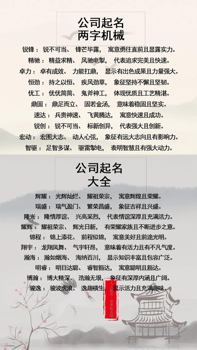 机械厂命名大全，巷弄中的隐秘宝藏探秘之旅